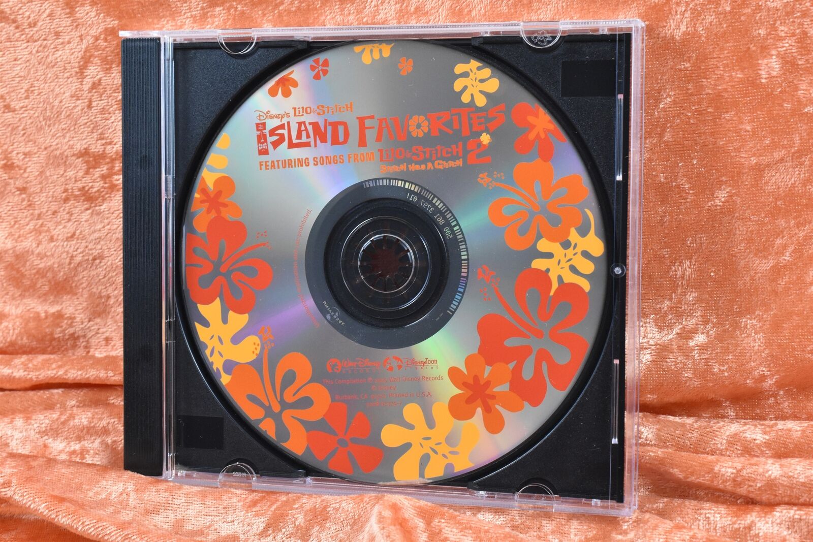Lilo & Stitch: Island Favorites by Disney (CD, Nov-2002, Disney) Disc Only