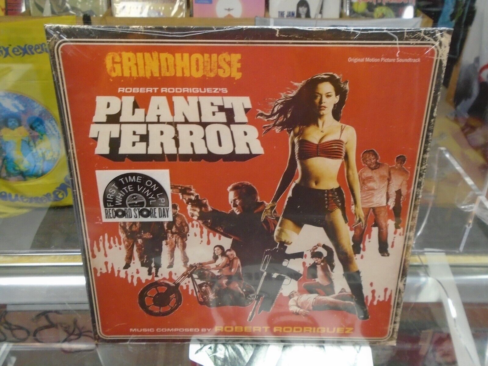 Planet Terror Soundtrack Score Robert Rodriguez LP NEW WHITE Colored vinyl RSD