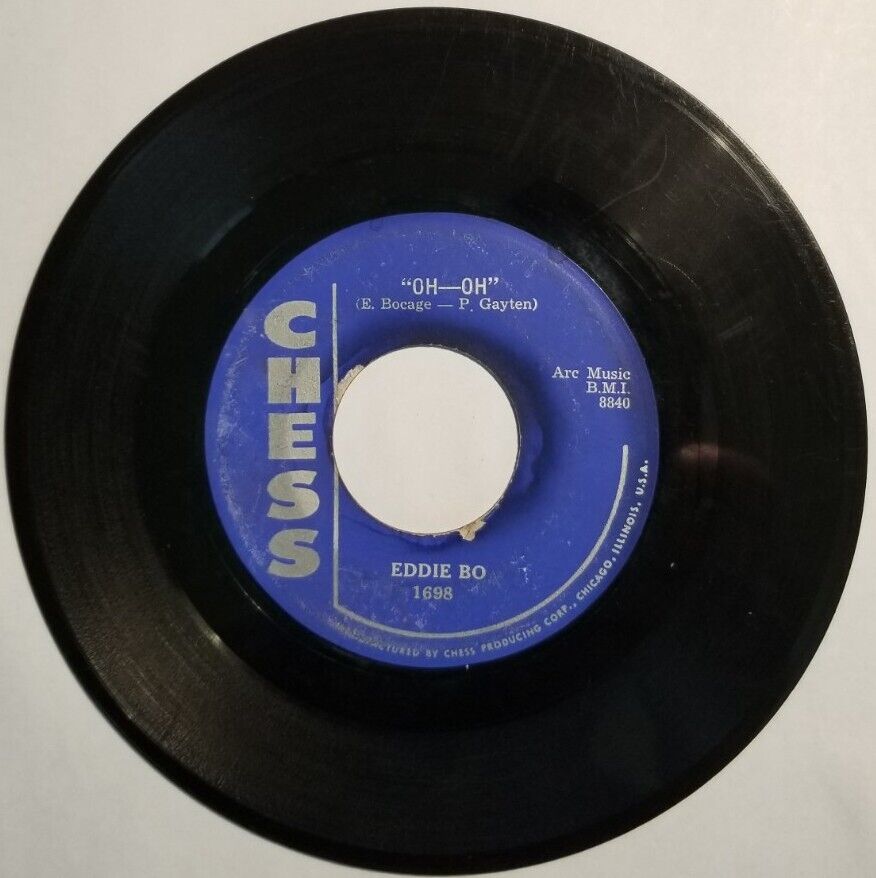 RARE - 1958 Original Eddie Bo ‎– My Dearest Darling / Oh-Oh on Chess Records