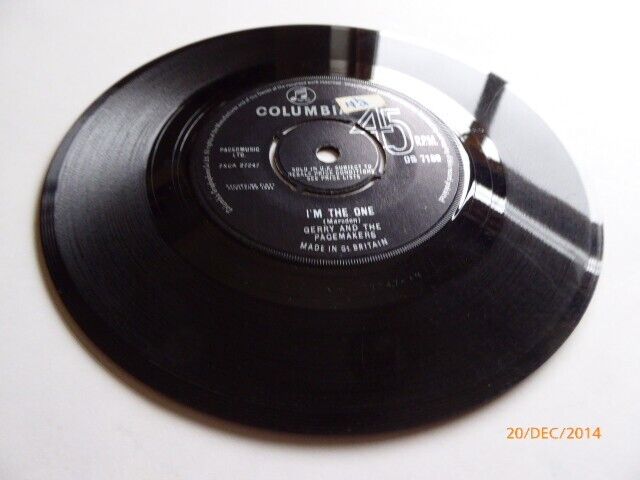 I\'m The One, Gerry and The Pacemakers, Columbia, DB 7189, 1964, 7\