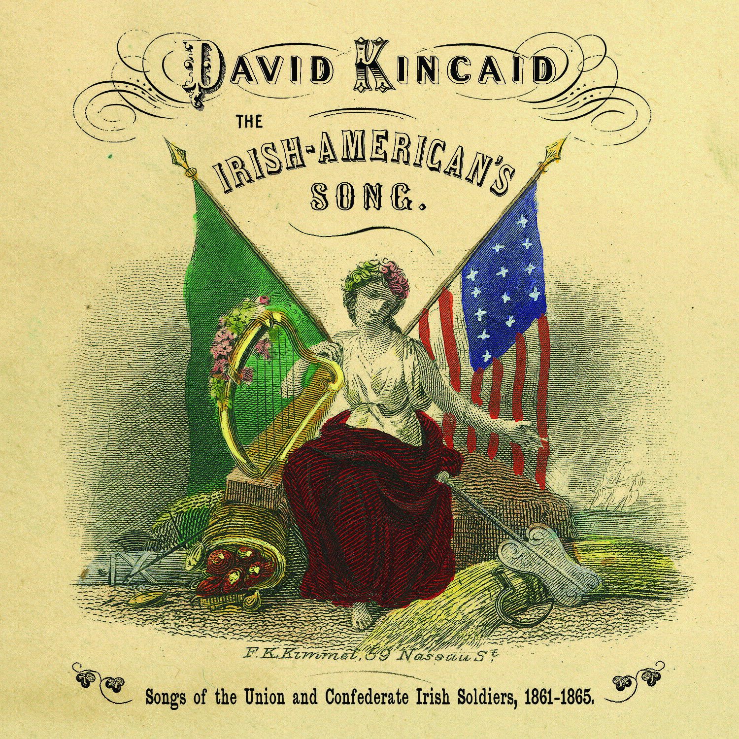 DAVID KINCAID - THE IRISH AMERICAN'S SONG CD, FINAL PRESSING, LIMITED QUANTITY