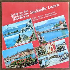 Swiss Folk- Stadtkeller Luzem- Vintage Vinyl Record LP-532 picture
