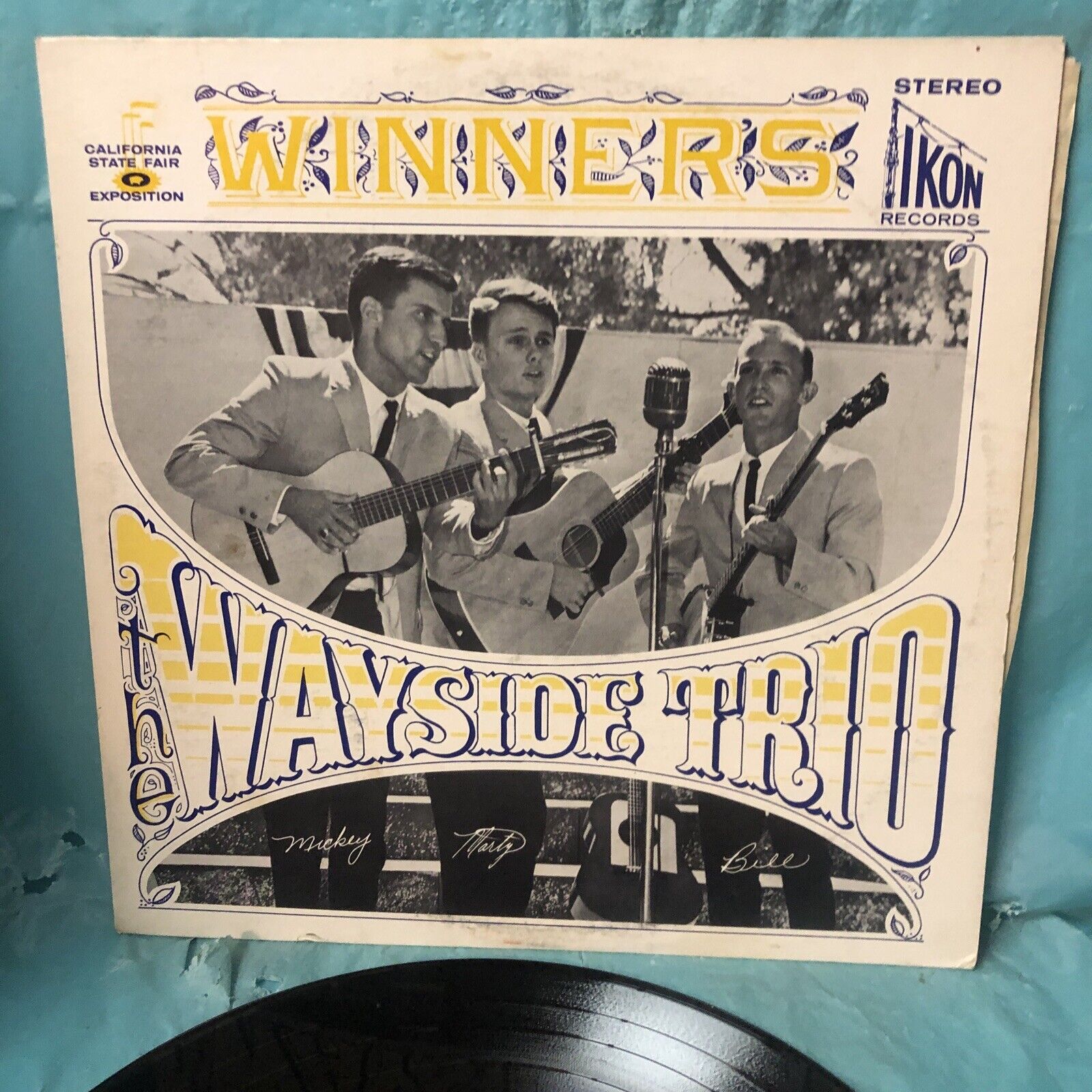 WAYSIDE TRIO - THE WINNERS  - VINYL RECORD