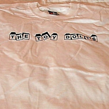 👀VINTAGE TOY DOLLS XTRA LARGE WHITE BEEFY T SHIRT WILL NOT FADE{FREE CD COPY}👀 picture