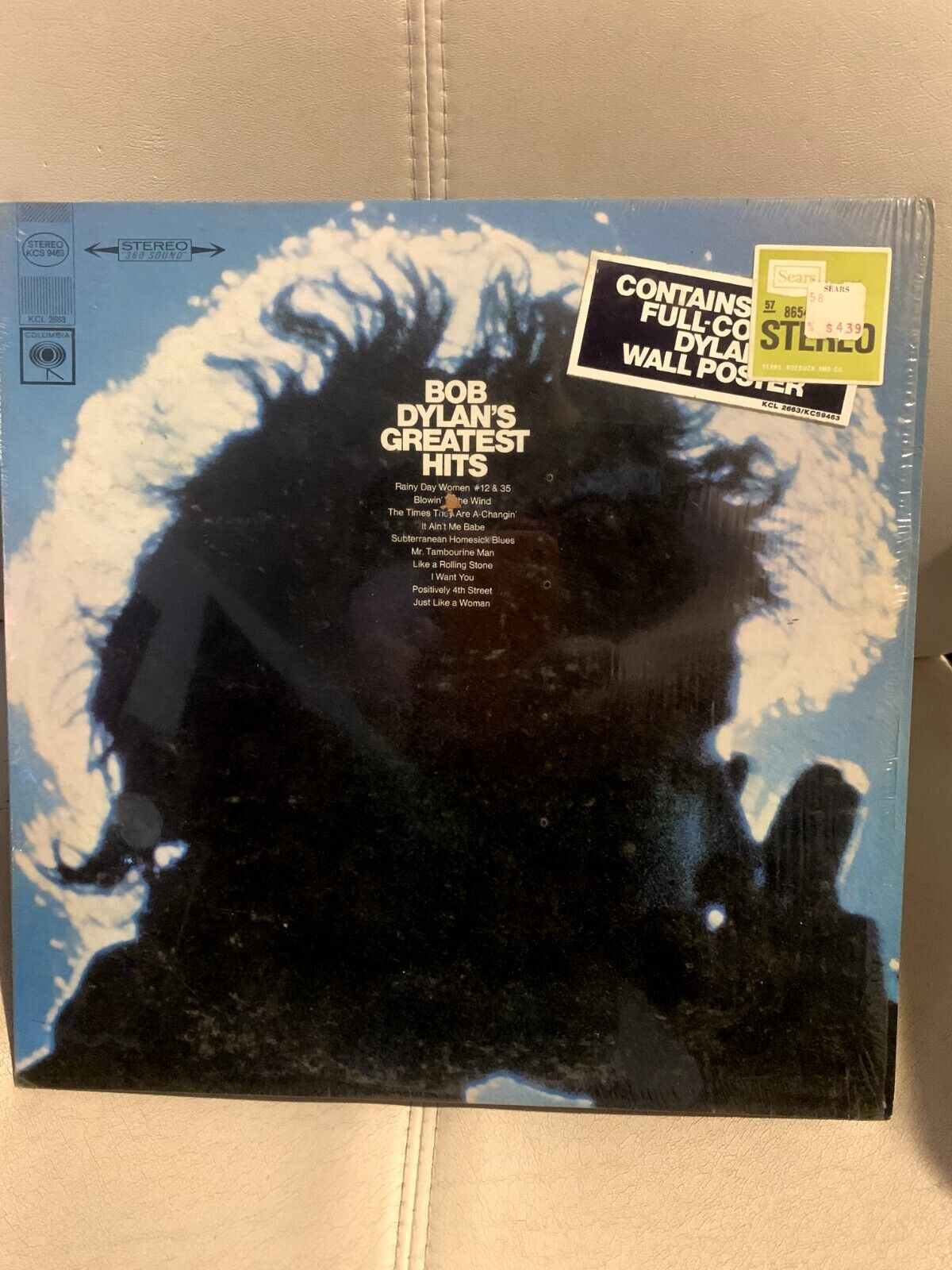 Bob Dylan's Greatest Hits - 1967 Vinyl LP