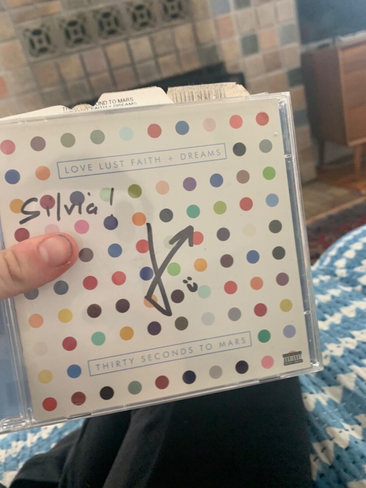 Love Lust Faith + Dreams by 30 Seconds to Mars (CD, 2013) Signed collectors ite 