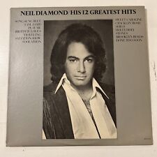 Neil Diamond ‎His 12 Greatest Hits Vinyl LP 1974 MCA Records ‎MCA-2106 EX/VG+ picture