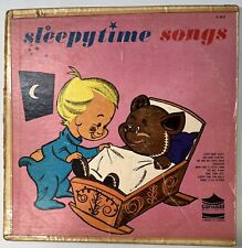 Rare Sleepytime Songs LP Record - Vintage Carousel Records picture