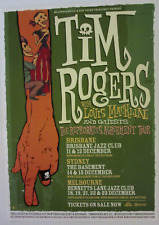 TIM ROGERS (YOU AM I) ORIGINAL TOUR POSTER picture