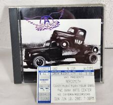 Aerosmith Pump (CD, 1989) & 2001 Concert Ticket Just Push Play Tour RARE picture