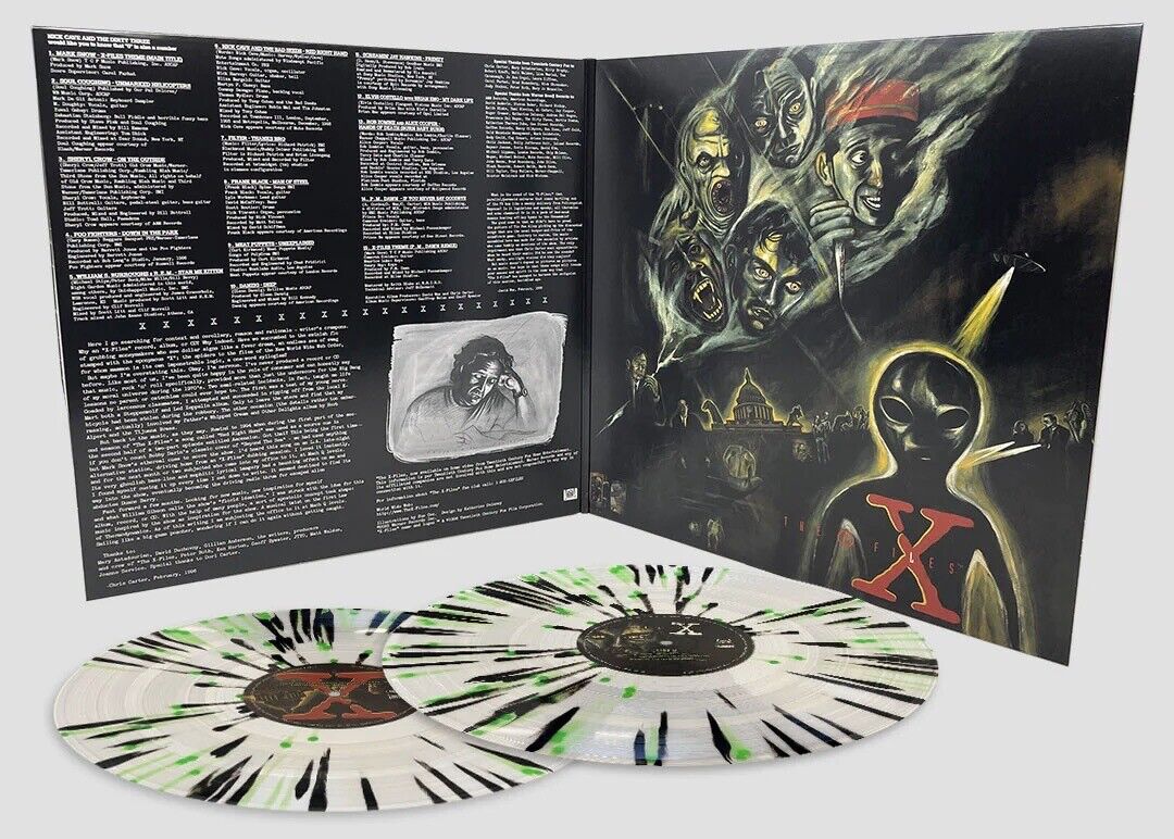 The X-Files Songs In The Key of X Vinyl 2x LP Record Album Little Green Men NEW