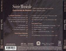 SOIR‚E MUSICALE: CANCIONES DE ROSSINI NEW CD picture