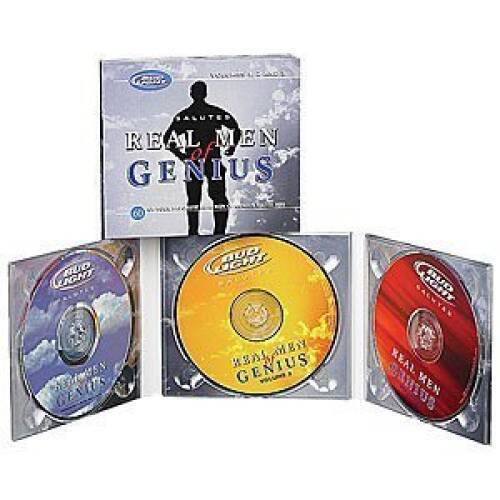 Bud Light Salutes Real Men of Genius, Vol 1, 2, and 3 - Audio CD - VERY GOOD