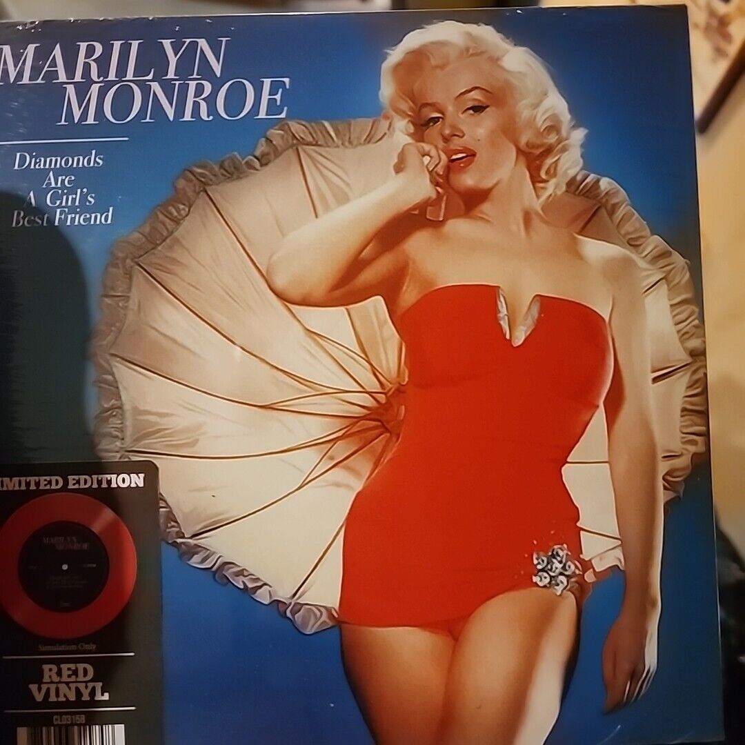 Marilyn Monroe - Diamonds Are A Girl\'s Best Friend - Red [New 7\