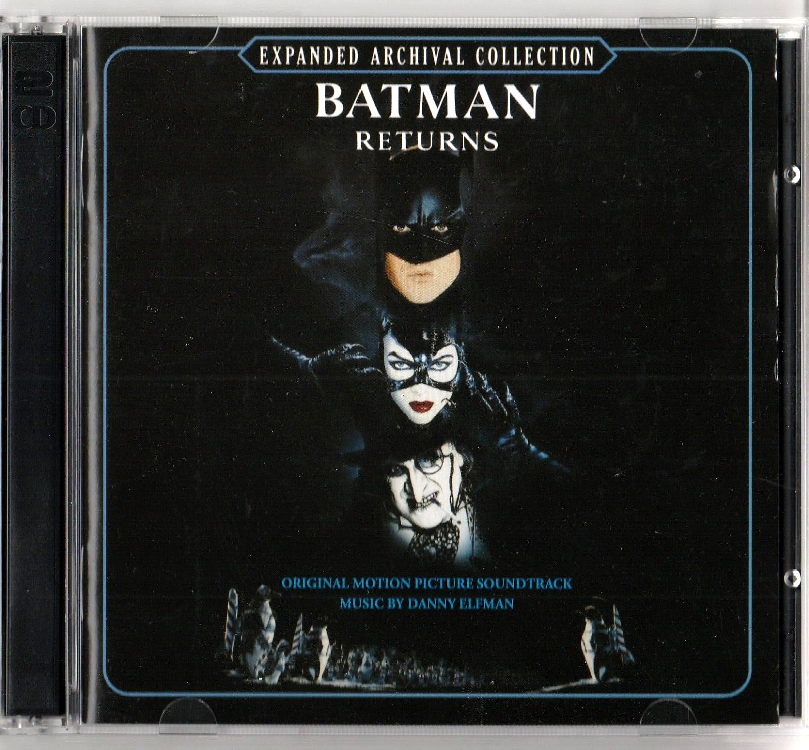 Batman Returns Soundtrack 2 CD Set Expanded Archival Collection Danny Elfman