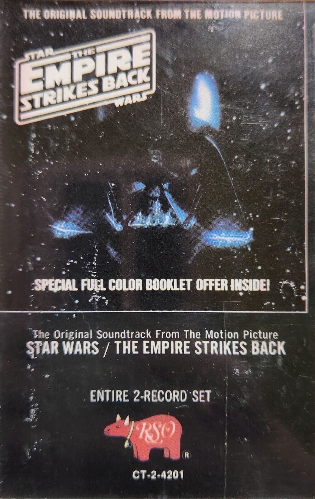 Vintage 1980 Original Sound Track Of The Empire Strikes Back Cassette