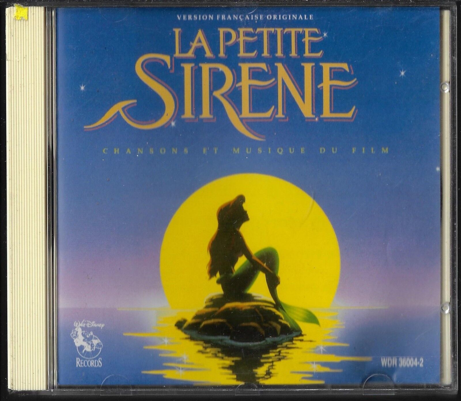 La Petite Sirene-Disney-The Little Mermaid OST CD French Language Import Version
