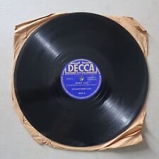 RICE BROTHERS' GANG MARY LOU/MY SWEETHEART DARLING DECCA RECORDS 78 F-45 picture