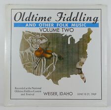 Oldtime Fiddling & Other Folk Music LP - National Oldtime Fiddlers Contest, 1969 picture