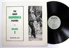 GREAT HARMONICA PLAYERS Volume 2 LP Roots MINT- Harmonia Blues  Dh 521 picture