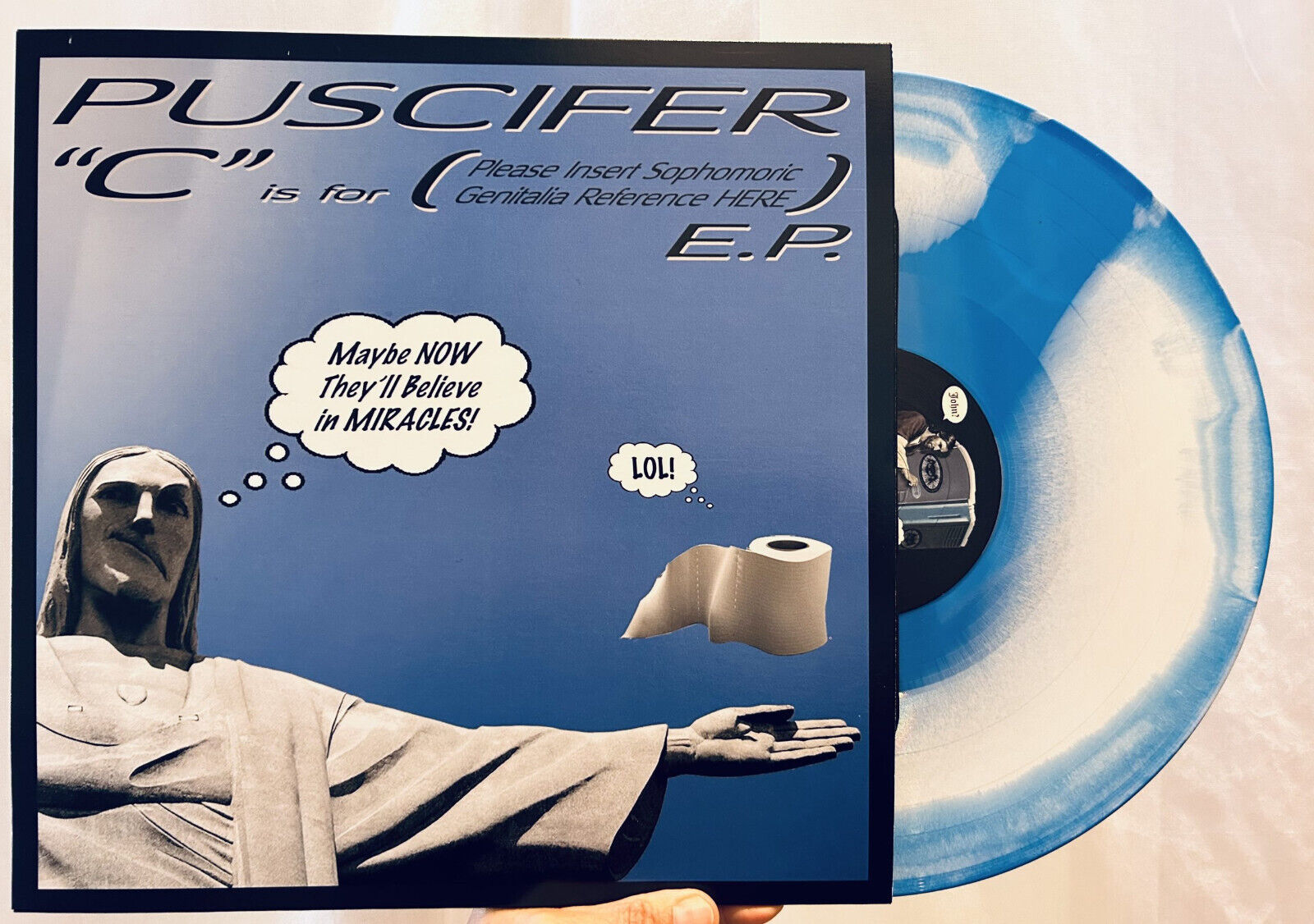 Puscifer C is for EP Vinyl 2023 Exclusive Album Limited Colored Blue New Sealed