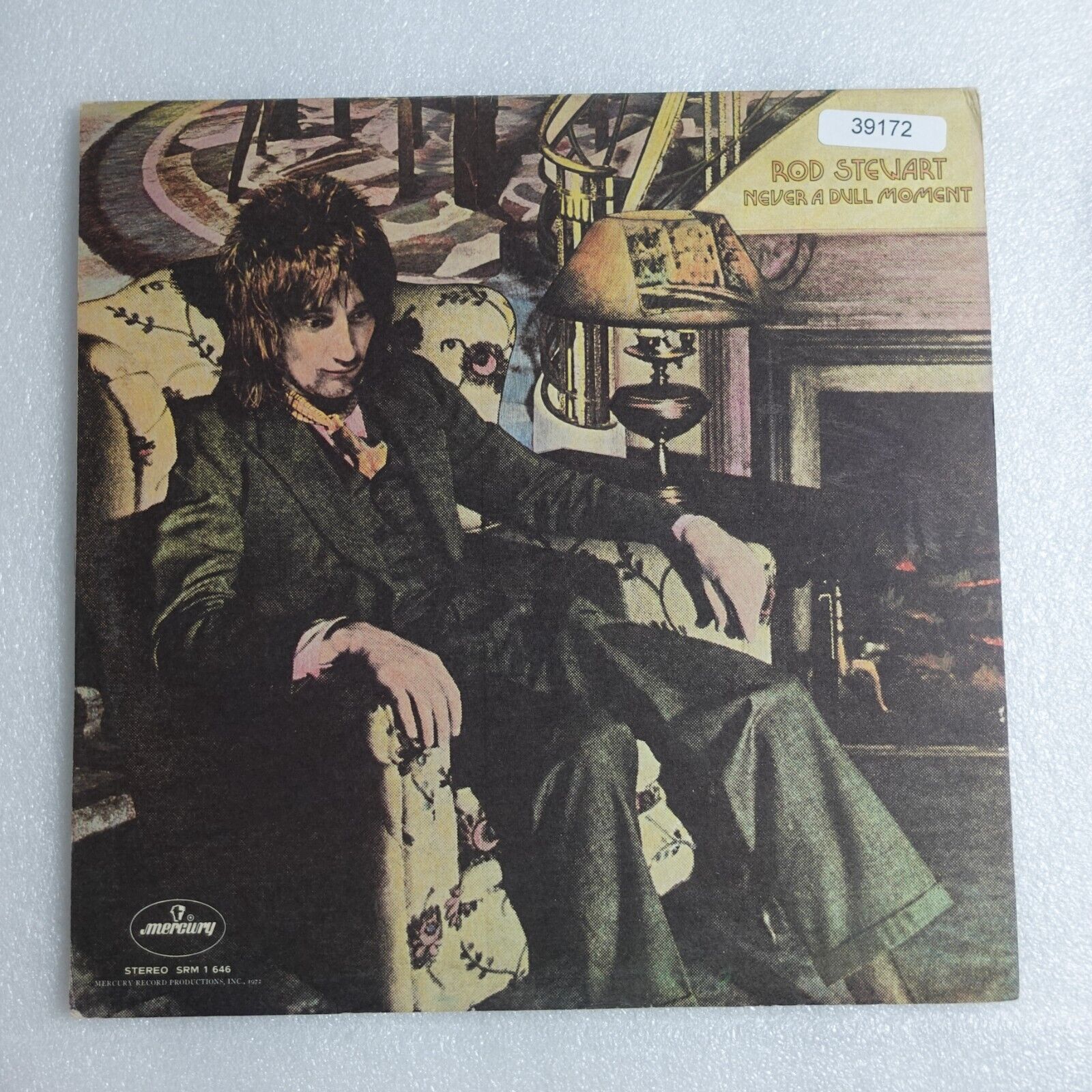 Rod Stewart Never A Dull Moment LP Vinyl Record Album