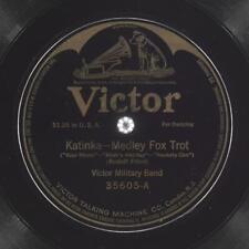 VICTOR MILITARY BAND Katinka / Poor Butterfly VICTOR 35605 VG- 78rpm 12