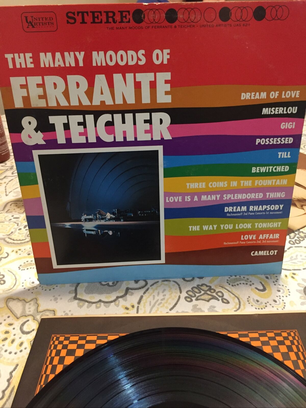 The Many Moods Of Ferante & Teicher - Vintage Vinyl LP 1962 UAS-6211 - Near-Mint