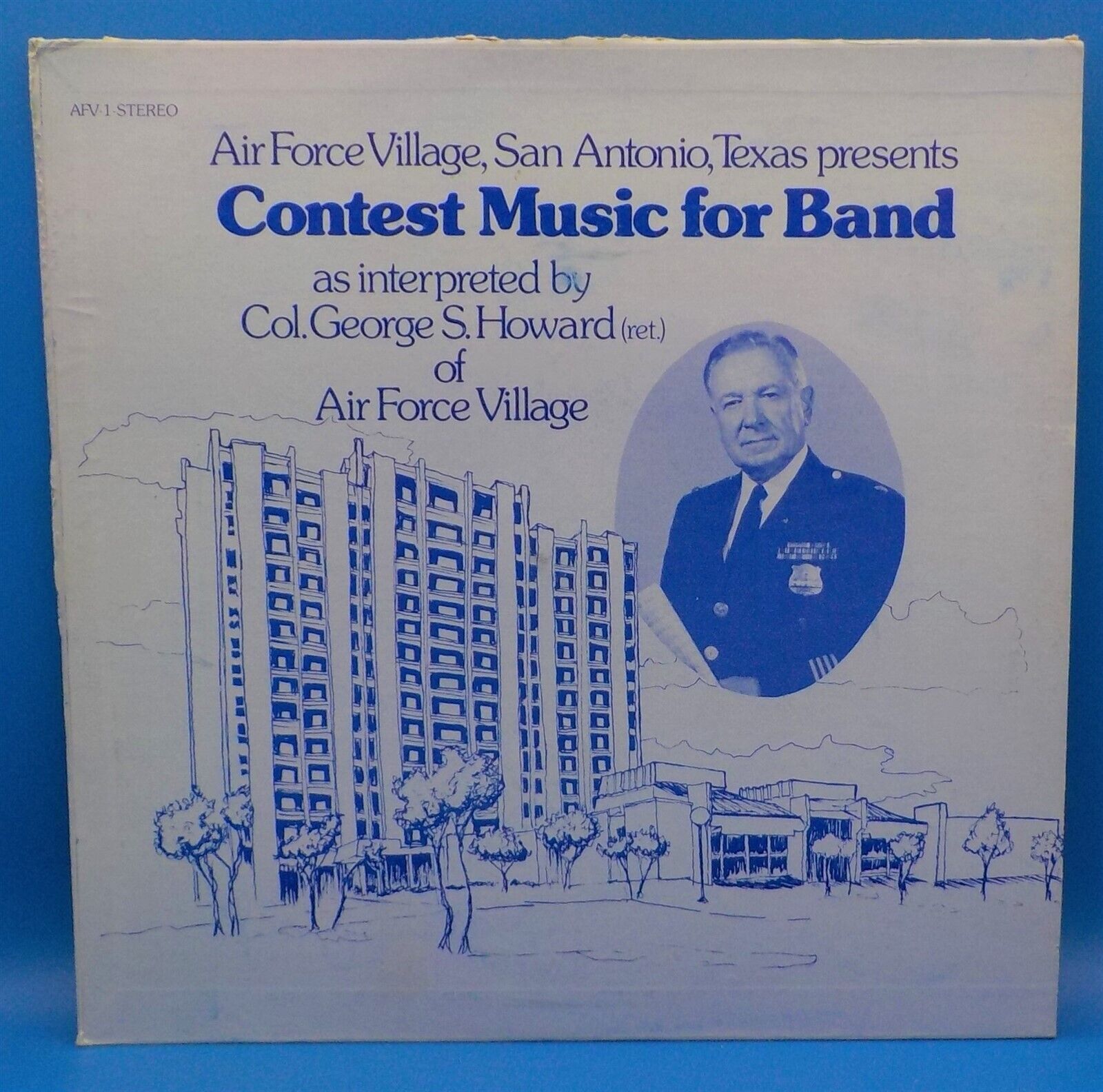 Air Force Village Contest Music Band, Col. George Howard, San Antonio, TX LP BX7
