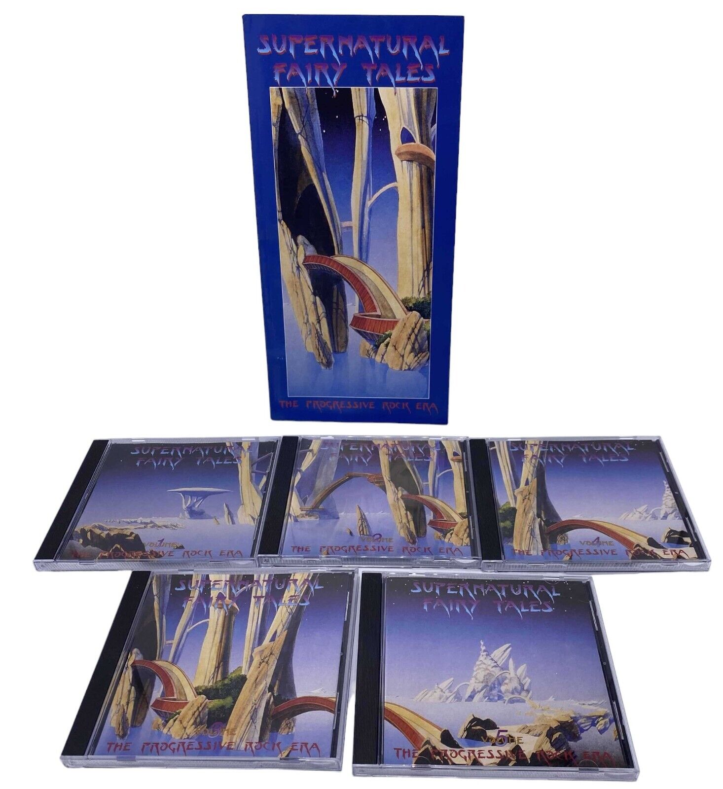 Supernatural Fairy Tales 5 CD Box Set Progressive Rock Era Rhino Prty Mail Shp