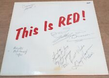 Vintage 1981 Signed Red Young This Is Red Country Music Vinyl Record LP Album picture