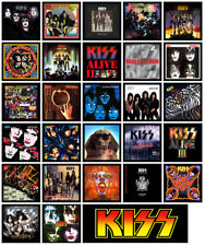 KISS multi pack of 27 album cover refrigerator magnet set lot (full discography) picture