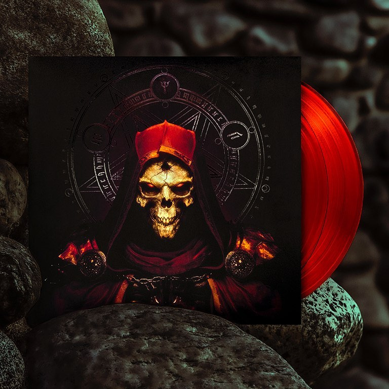 Diablo II Resurrected Exclusive Solid Red Colored Vinyl Soundtrack 2LP OST 