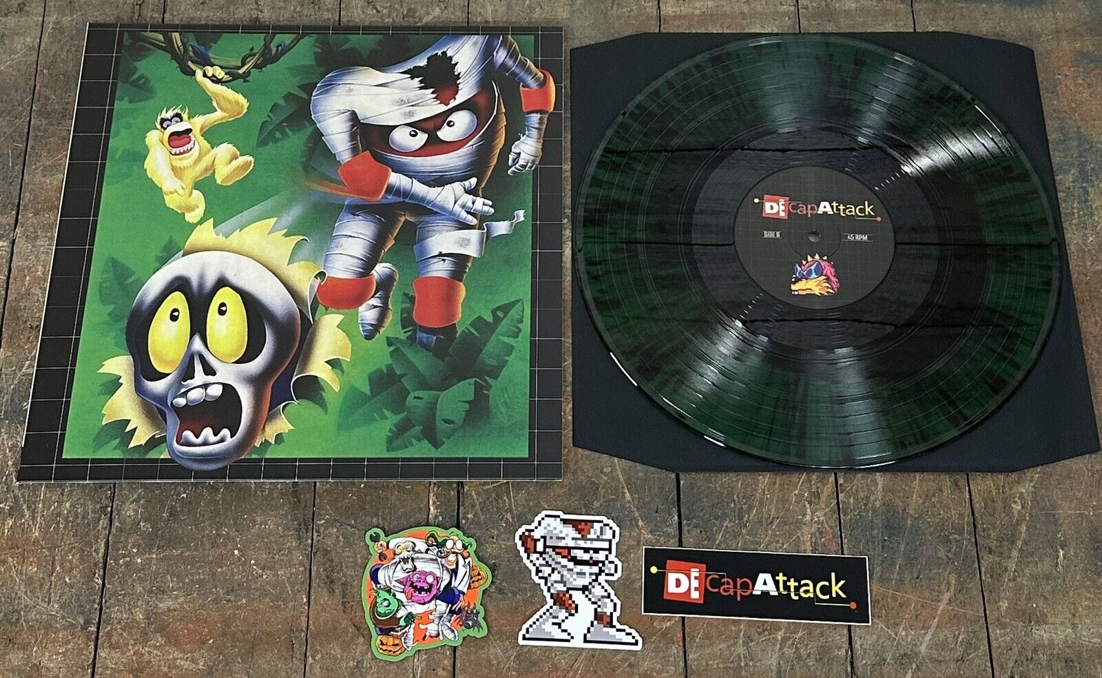 Decap Attack Soundtrack OST Vinyl Record LP NOT MOONSHAKE VGM Sega Genesis Game