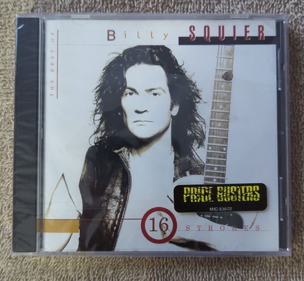 The Best of Billy Squier ~ 16 Strokes CD *Brand New*