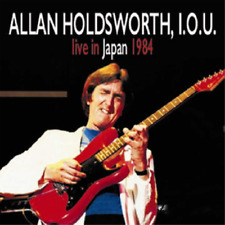 Allan Holdsworth I.O.U. - Live in Japan 1984 (CD) Album with DVD picture