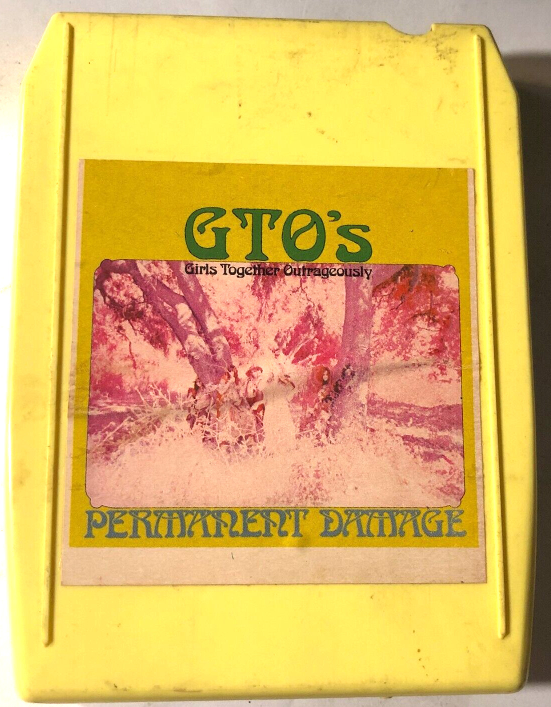GTOs Girls Together Outrageously Permanent Damage  8 Track  8rm-6390 Miss Pamela