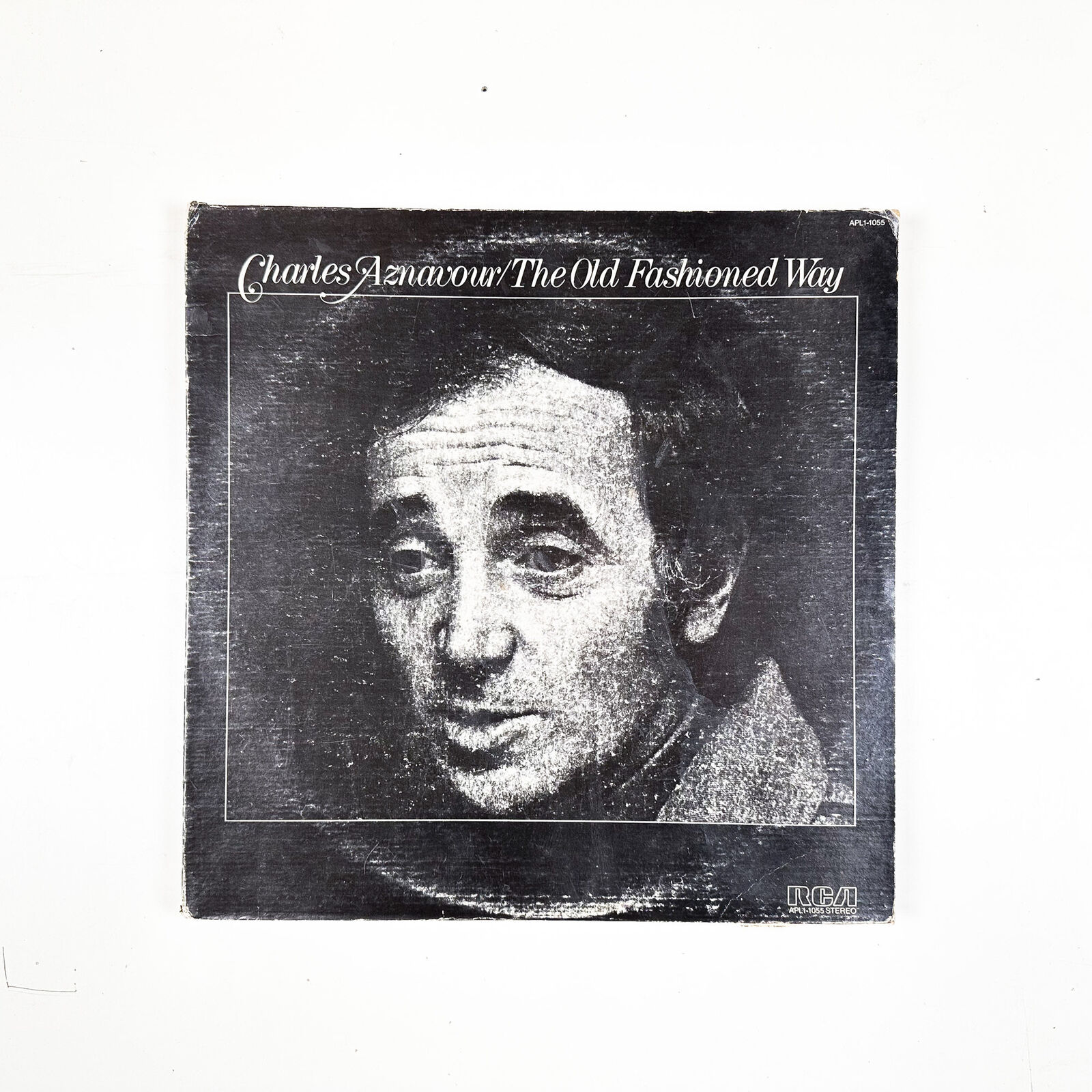 Charles Aznavour - The Old Fashioned Way - Vinyl LP Record - 1975