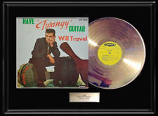 DUANE EDDY HAVE TWANGY GUITAR  LP GOLD METALIZED RECORD ALBUM RARE NON RIAA picture