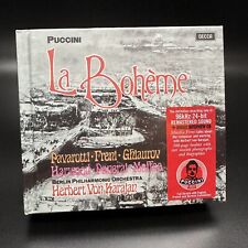 Puccini La Boheme, Karajan Pavarotti Freni [Decca 2 CD + Bonus CD] SEALED RARE picture