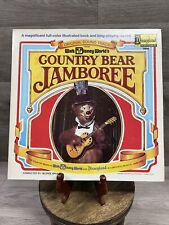 VTG EUC Walt Disney Worlds Country Bear Jamboree LP  Vinyl Record w/ Book 1972 picture