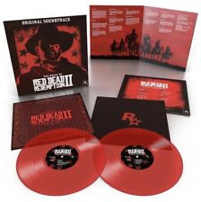 Red Dead Redemption 2 Official Soundtrack Transparent Red Vinyl 2LP Record NEW picture