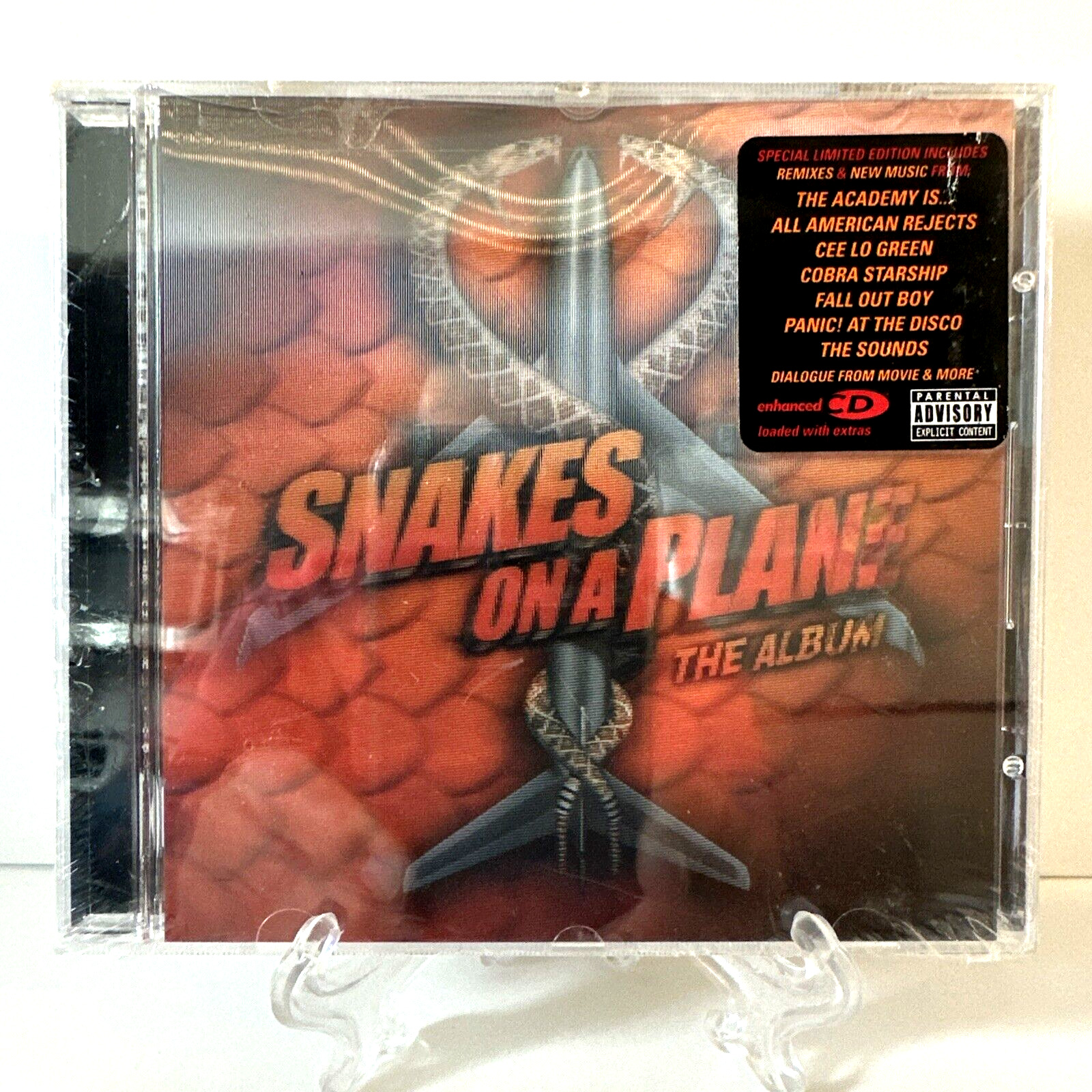 SNAKES ON A PLANE The Album CD Various Artists 2006 New Line Records  NEW SEALED