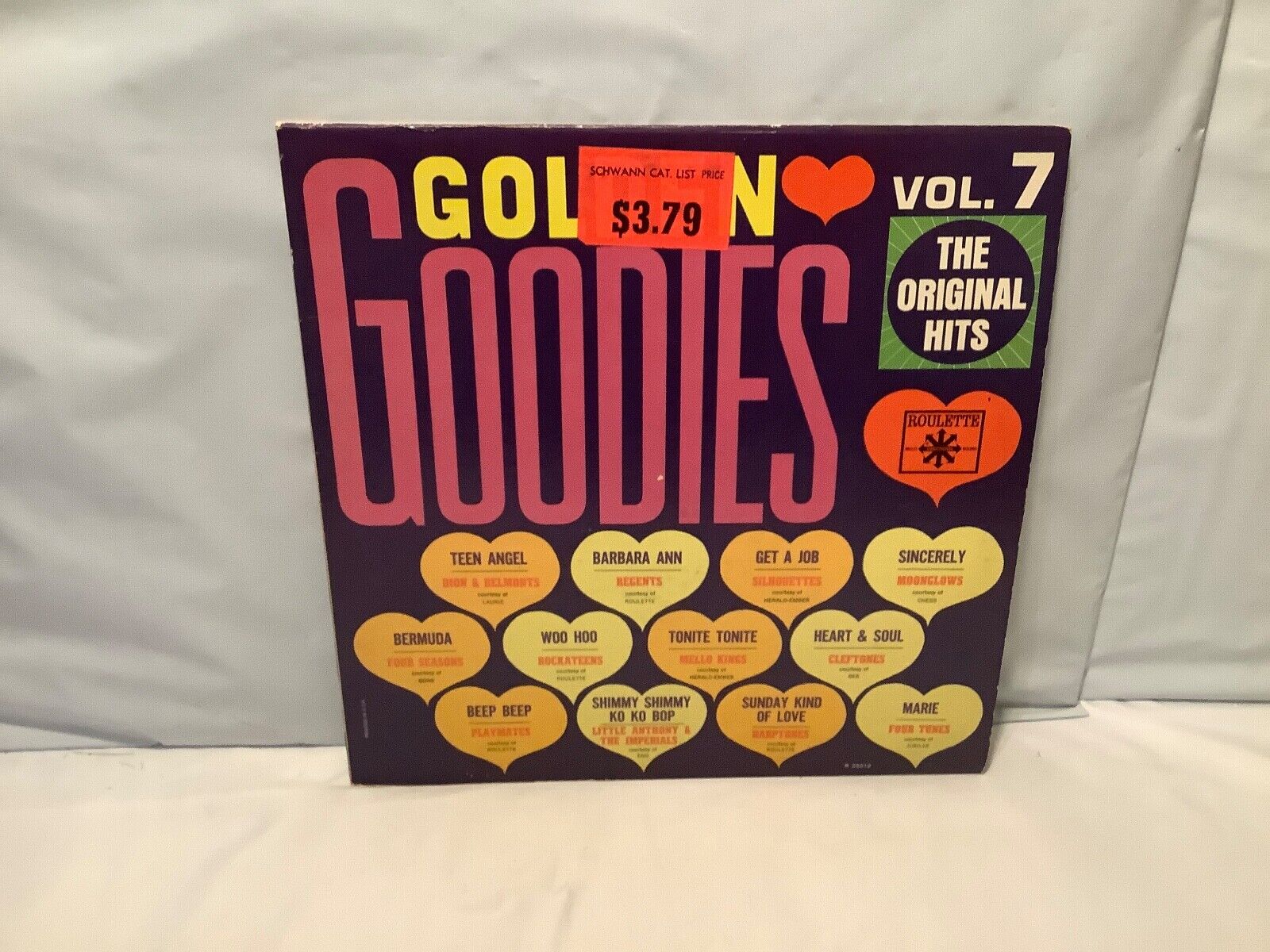 VINTAGE Various-Golden Goodies - Vol.7 Roulette R-25212 1960's EXCELLENT