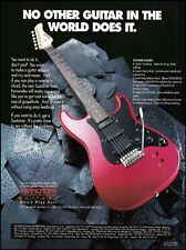 Fernandes Sustainer Series 1992 electric guitar advertisement 8 x 11 ad print picture
