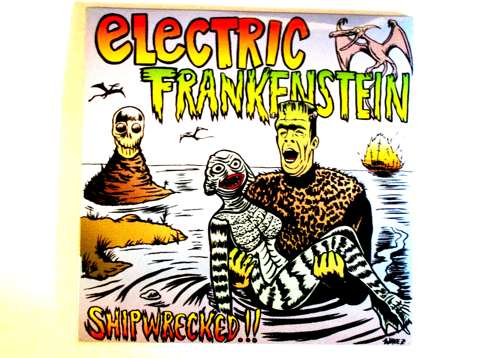 ELECTRIC FRANKENSTEIN SHIPWRECKED LP 2023 VINYL PUNK ROCK N' ROLL