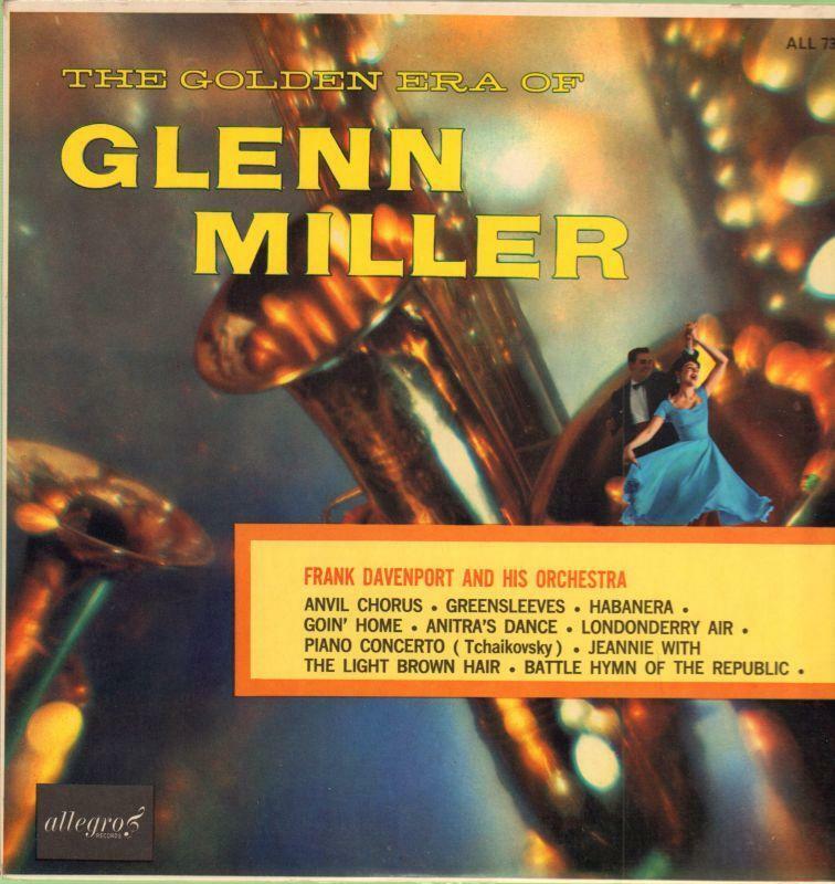 Frank Davenport & Orchestra(Vinyl LP)The Golden Era Of Glenn Miller-All-VG/VG