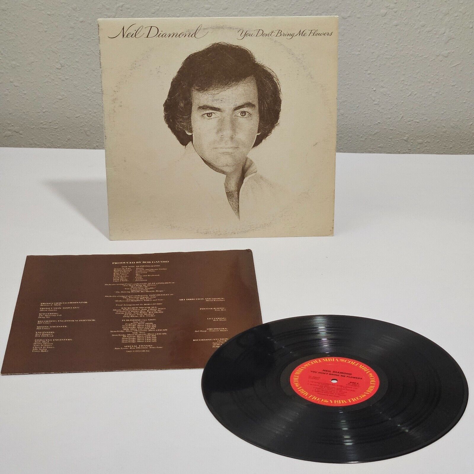 NEIL DIAMOND~YOU DON\'T BRING ME FLOWERS 1978 VINYL LP ALBUM