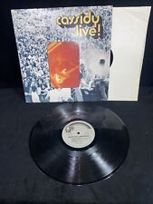 CASSIDY Live  Vinyl Record BELL 12