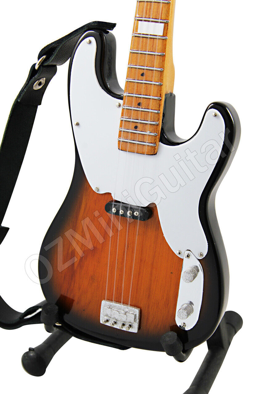 Miniature Guitar Sting Precision Bass & Strap
